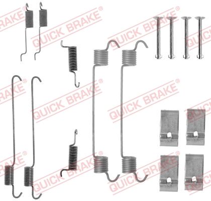 QUICK BRAKE 105-0005 Accessory Kit, brake shoes