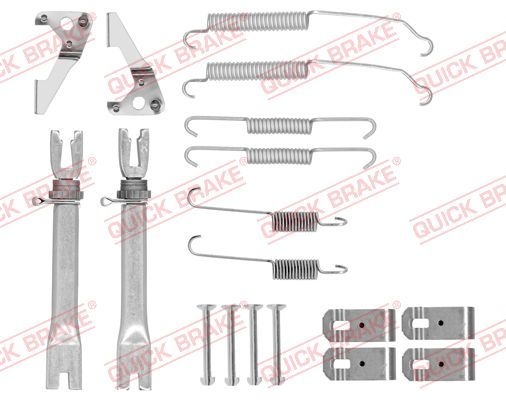 QUICK BRAKE 105-0015S Accessory Kit, brake shoes