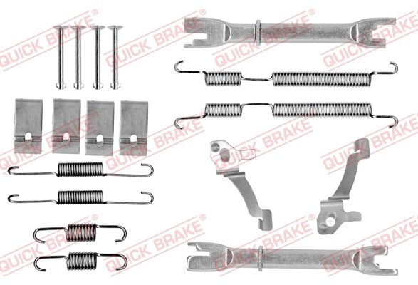 QUICK BRAKE 105-0017S Accessory Kit, brake shoes