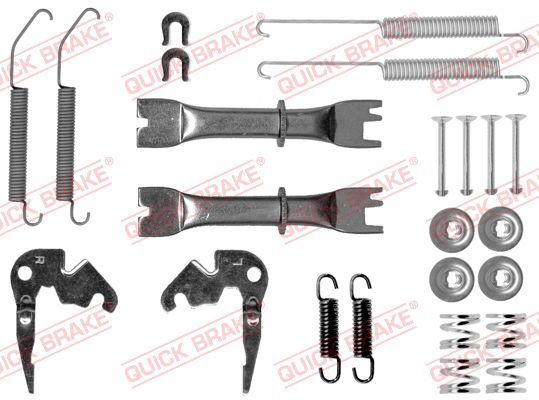 QUICK BRAKE 105-0033S Accessory Kit, brake shoes