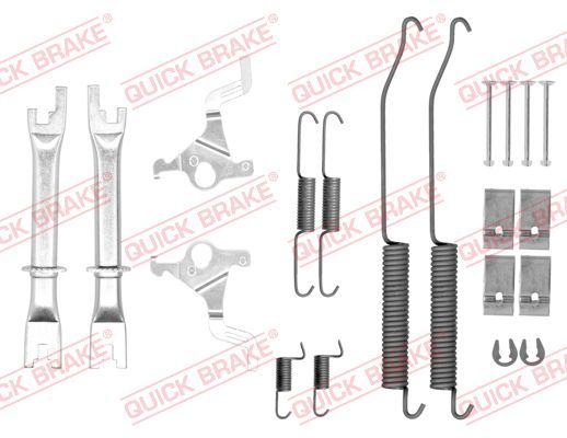 QUICK BRAKE 105-0036S Accessory Kit, brake shoes