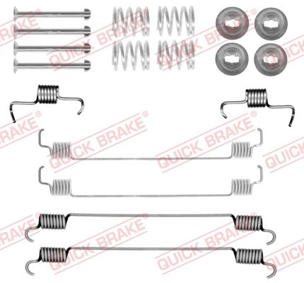 QUICK BRAKE 105-0058 Accessory Kit, brake shoes