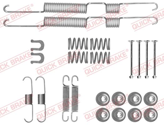 QUICK BRAKE 105-0074 Accessory Kit, brake shoes