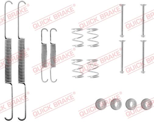 QUICK BRAKE 105-0507 Accessory Kit, brake shoes