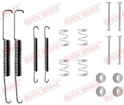 QUICK BRAKE 105-0510 Accessory Kit, brake shoes