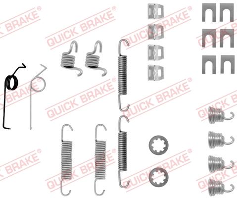 QUICK BRAKE 105-0519 Accessory Kit, brake shoes