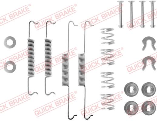 QUICK BRAKE 105-0522 Accessory Kit, brake shoes
