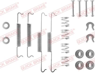 Accessory Kit, brake shoes QUICK BRAKE 105-0522
