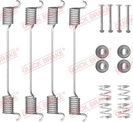 QUICK BRAKE 105-0524 Accessory Kit, brake shoes