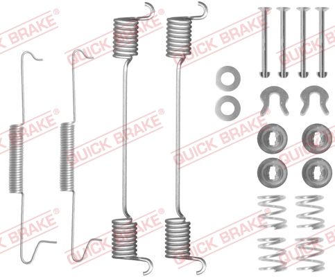 QUICK BRAKE 105-0525 Accessory Kit, brake shoes