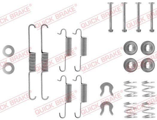 QUICK BRAKE 105-0533 Accessory Kit, brake shoes