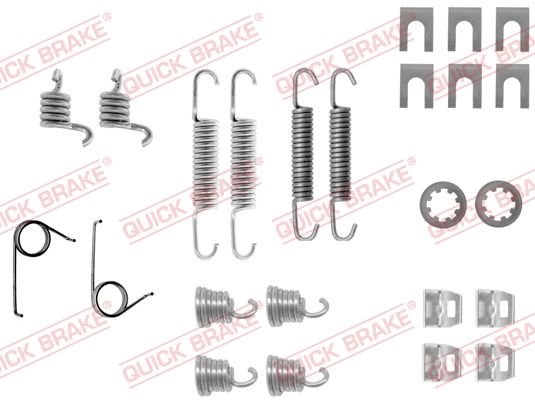 QUICK BRAKE 105-0554 Accessory Kit, brake shoes