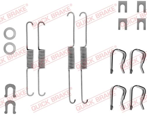 QUICK BRAKE 105-0557 Accessory Kit, brake shoes