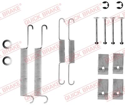 Accessory Kit, brake shoes QUICK BRAKE 105-0579