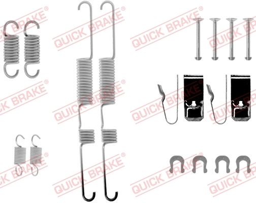 QUICK BRAKE 105-0582 Accessory Kit, brake shoes