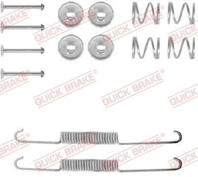 Accessory Kit, brake shoes QUICK BRAKE 105-0586