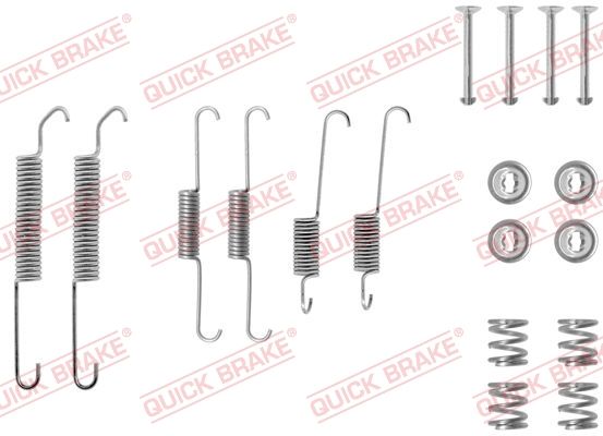 QUICK BRAKE 105-0591 Accessory Kit, brake shoes