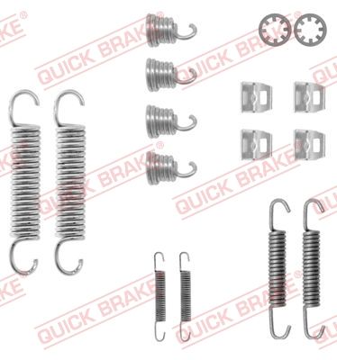 QUICK BRAKE 105-0612 Accessory Kit, brake shoes