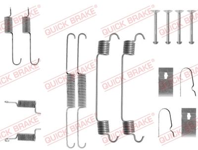 Accessory Kit, brake shoes QUICK BRAKE 105-0675