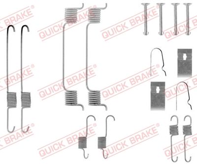 Accessory Kit, brake shoes QUICK BRAKE 105-0700
