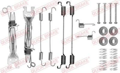 Accessory Kit, brake shoes QUICK BRAKE 105-0750S