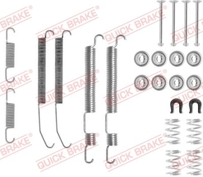 Accessory Kit, brake shoes QUICK BRAKE 105-0759