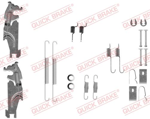 QUICK BRAKE 105-0847S Accessory Kit, brake shoes