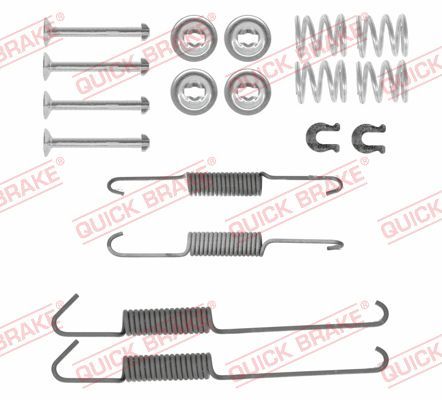 QUICK BRAKE 105-0002 Accessory Kit, brake shoes