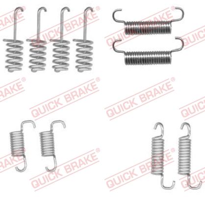 QUICK BRAKE 105-0004 Accessory Kit, parking brake shoes