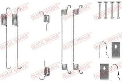 Accessory Kit, brake shoes QUICK BRAKE 105-0007