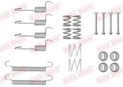 Accessory Kit, parking brake shoes QUICK BRAKE 105-0008