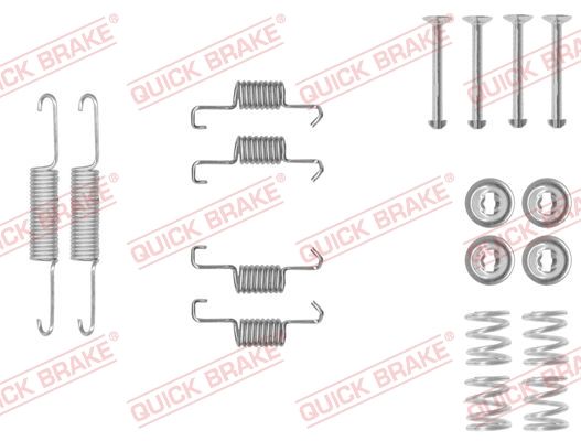 QUICK BRAKE 105-0011 Accessory Kit, parking brake shoes