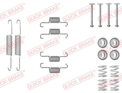 Accessory Kit, parking brake shoes QUICK BRAKE 105-0011