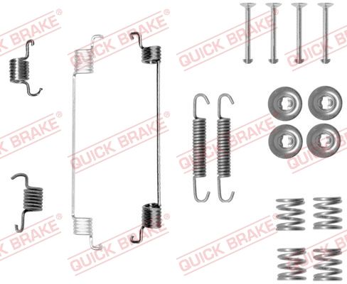 QUICK BRAKE 105-0014 Accessory Kit, brake shoes