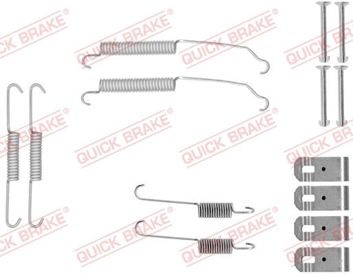 QUICK BRAKE 105-0015 Accessory Kit, brake shoes
