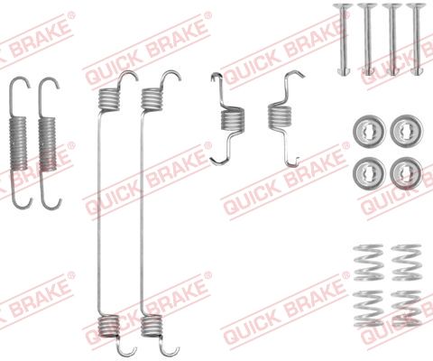 QUICK BRAKE 105-0018 Accessory Kit, brake shoes