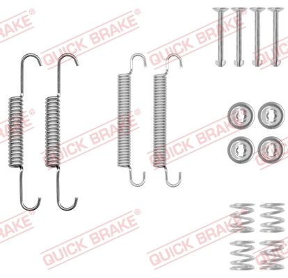 QUICK BRAKE 105-0020 Accessory Kit, parking brake shoes