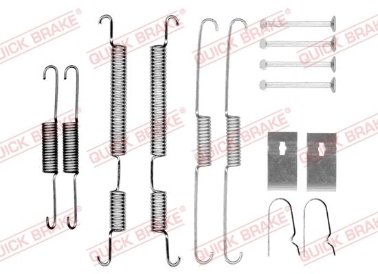 QUICK BRAKE 105-0024 Accessory Kit, brake shoes
