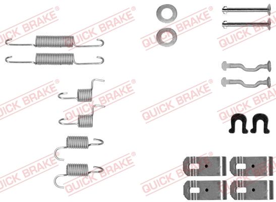 QUICK BRAKE 105-0028 Accessory Kit, parking brake shoes