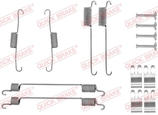 QUICK BRAKE 105-0030 Accessory Kit, brake shoes