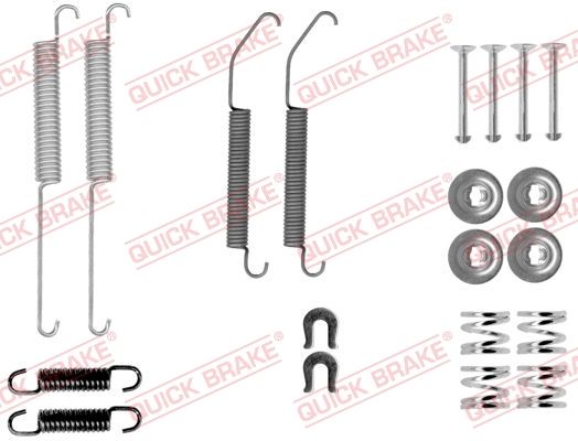 QUICK BRAKE 105-0033 Accessory Kit, brake shoes