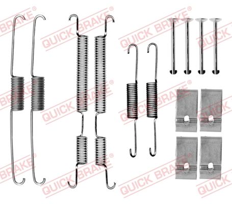 QUICK BRAKE 105-0035 Accessory Kit, brake shoes