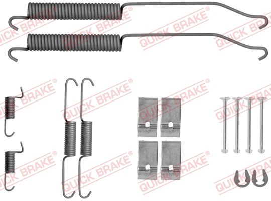 QUICK BRAKE 105-0036 Accessory Kit, brake shoes
