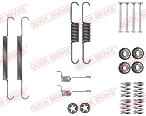 QUICK BRAKE 105-0037 Accessory Kit, parking brake shoes