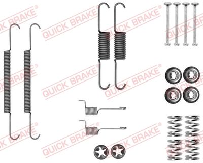 Accessory Kit, parking brake shoes QUICK BRAKE 105-0037