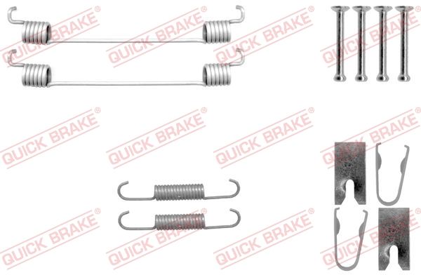 QUICK BRAKE 105-0042 Accessory Kit, brake shoes
