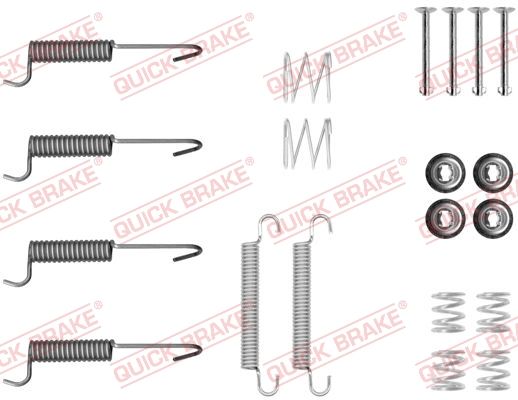 QUICK BRAKE 105-0047 Accessory Kit, parking brake shoes