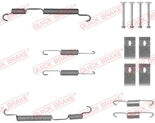 QUICK BRAKE 105-0050 Accessory Kit, brake shoes