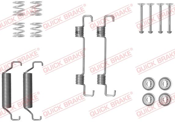 QUICK BRAKE 105-0052 Accessory Kit, parking brake shoes