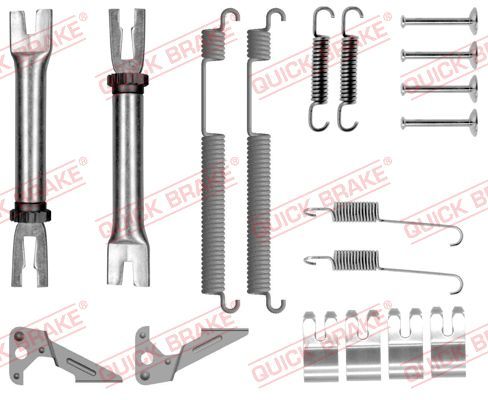 QUICK BRAKE 105-0053S Accessory Kit, brake shoes